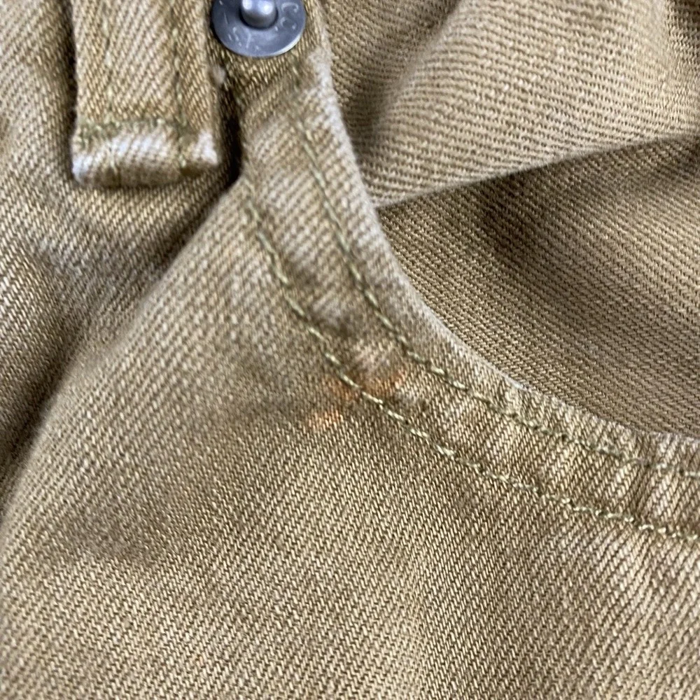 Levis 505 Straight Leg Jeans Mens 32x32 Tan Mid‎ Rise